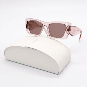 NEW PRADA SUNGLASSES PR08YS 19Q10D, PR 08YS 19Q10D PINK WOMEN EYEWEAR SPR 08Y 19